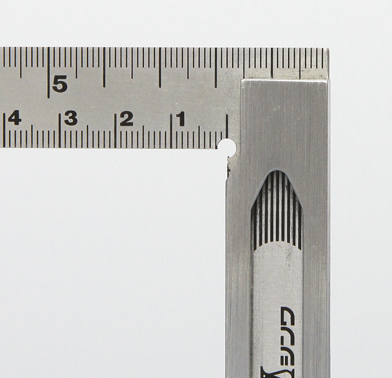 23-5149 完全スコヤ15CM 表裏同目