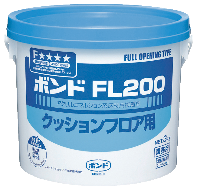 24-7514 ボンドFL200クッションフロア用(3KG)