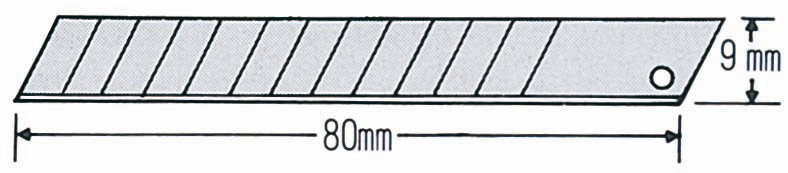 63-1017 NT替刃(小)BA-50P