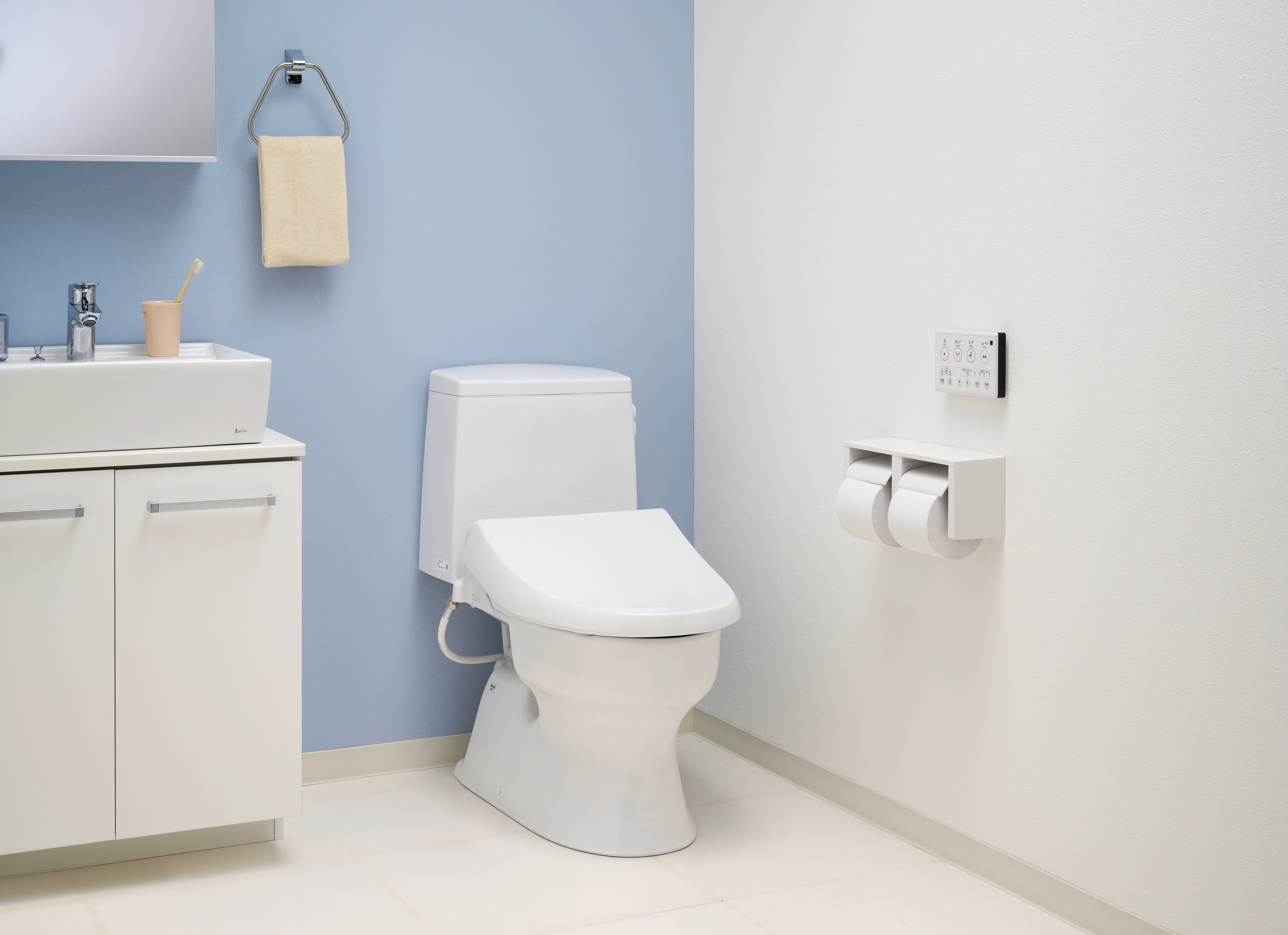 【要納期】便器・便座・タンク3点セット　排水芯200・手洗付タンク・普通便座