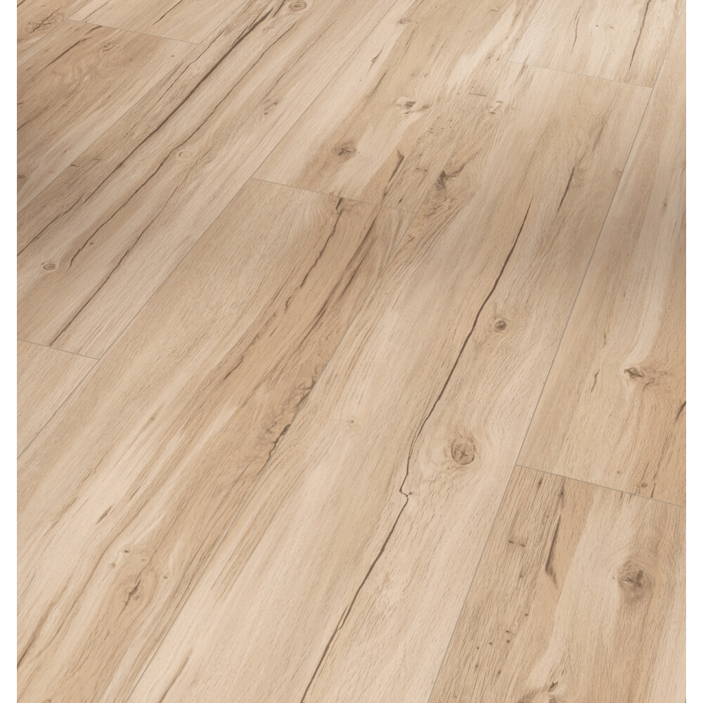ドイツ製フロアタイル2ｍｍ　#2002 Oak Memory sanded (16枚入)