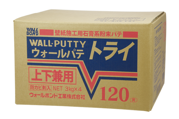ウォールパテ トライ 120(白) 6Kg