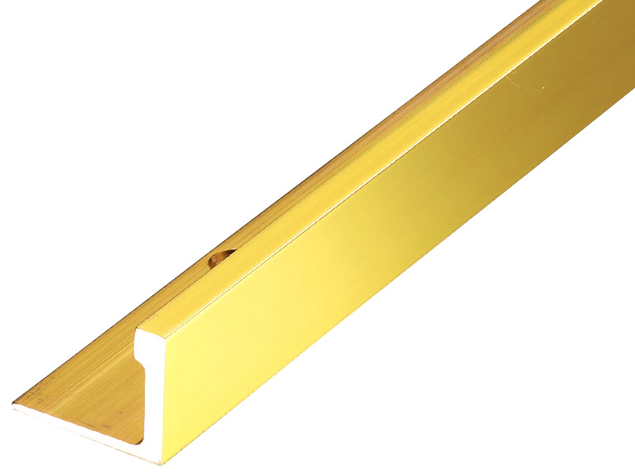 真鍮フロアジョイナー 20-6520B 穴有 定尺2M