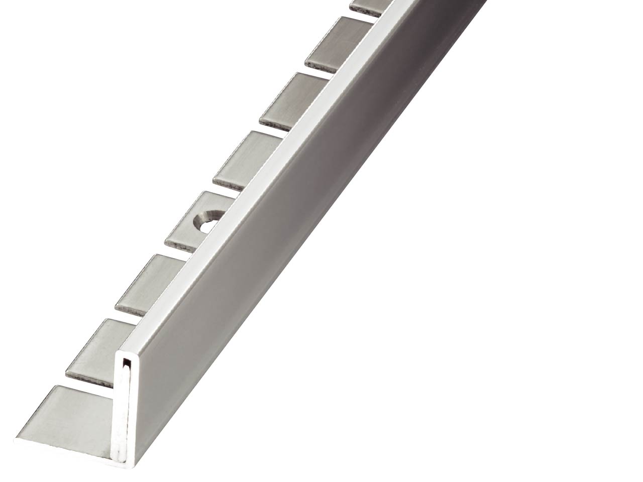 ステンレスフロアジョイナー 20-6520R 穴有 2.00M