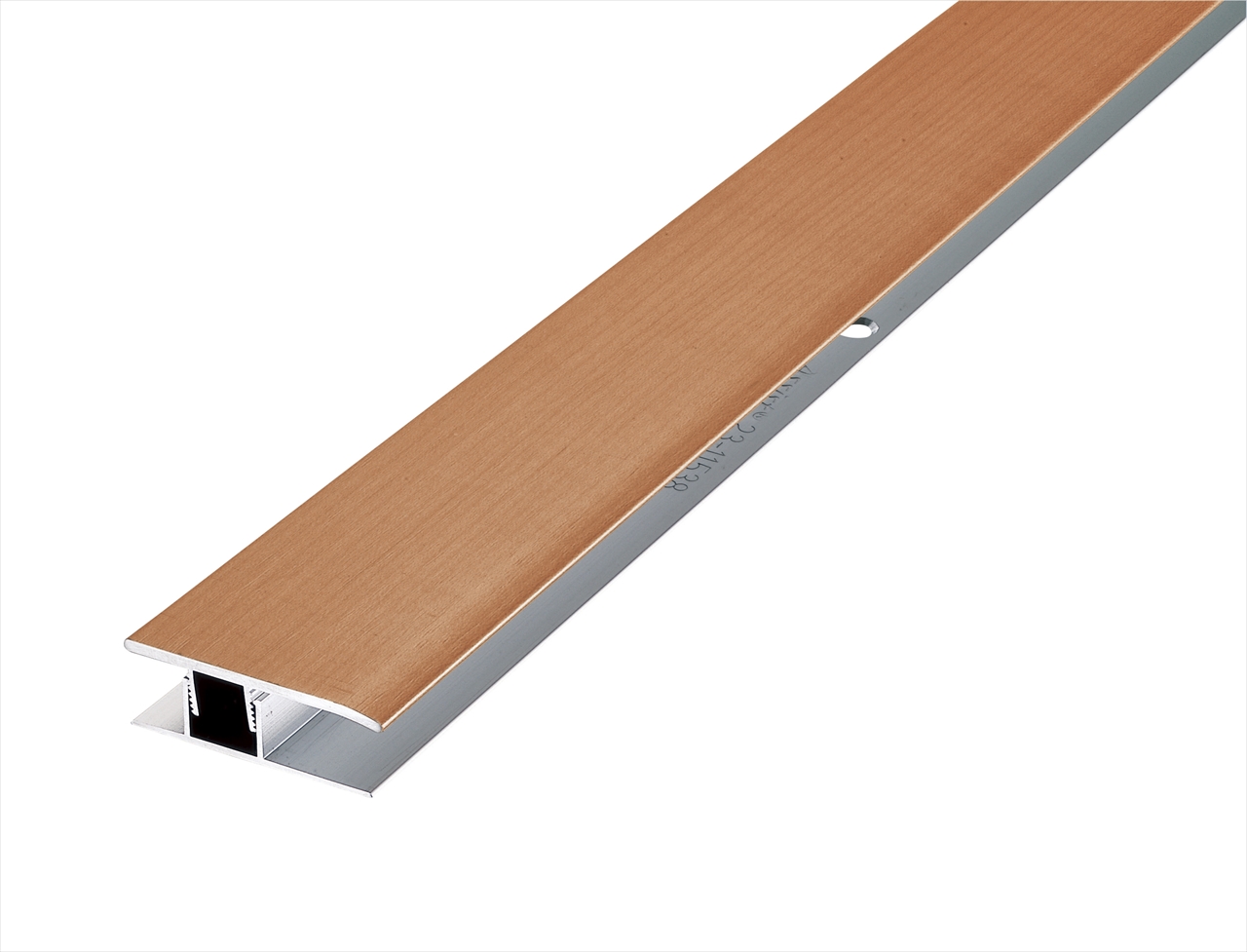 フローリング見切りアルミ 23-1103(CH) 穴有 2M