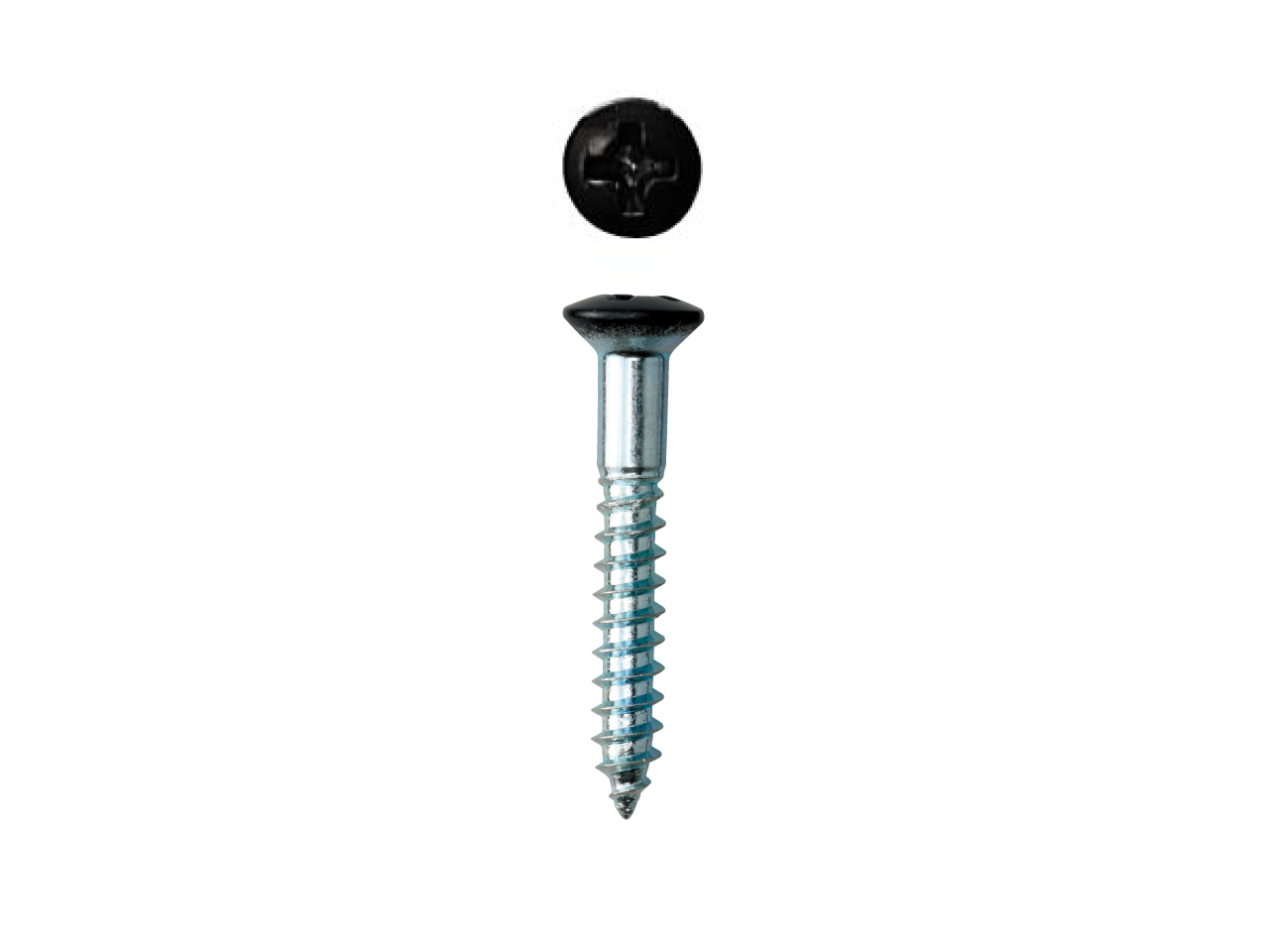 ビス 75-161-20 10本入 3.5×25mm ブラック