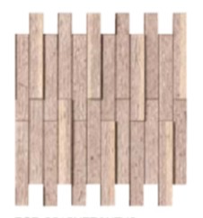 和細工（わざいく）　25×151角ネット張りECP-2515NET/WZK2