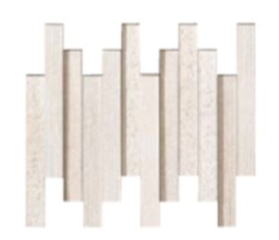 陶連子（とうれんじ）　25×202角片面小端仕上げ（短辺）ネット張りECP-2520TN/TOR1