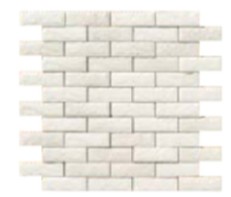 ランド＜石ハツリ面＞　25×75角小端施釉（短辺）ネット張りECP-275N1/RO1