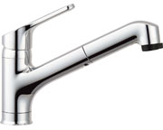 ハンドシャワー付シングルレバー混合水栓　SF-HB452SYX